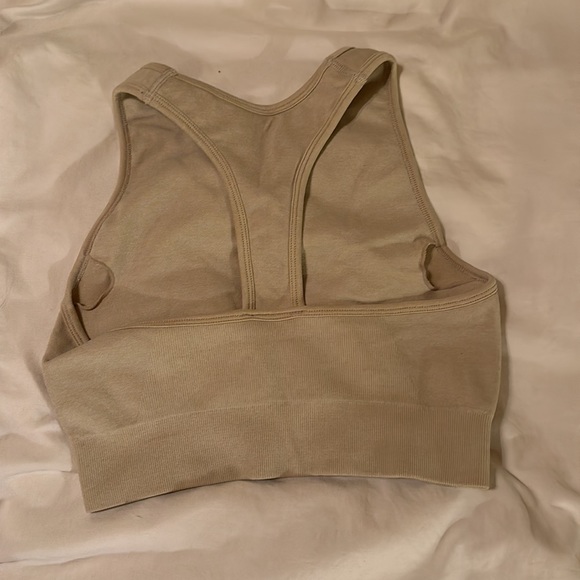 amazon t back tan sports bra - Picture 2 of 4